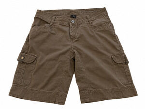 Kuhl Hiking Cargo Shorts Utility Womens Size 10 Brown Outdoor Trail Camp Casual